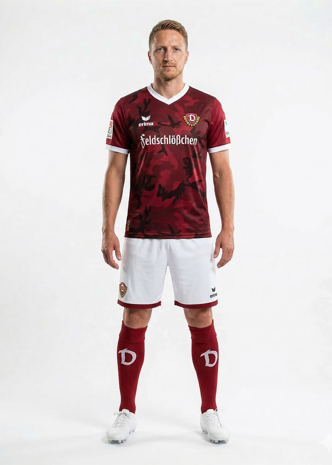 Dynamo Dresden Auswärtstrikot Kapitän
